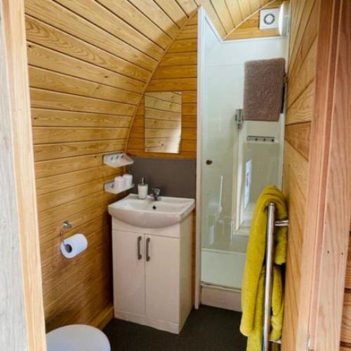 SuperPod Aquarius Shower room SuperPod Aquarius, shower room, fully self-contained and well-equipped